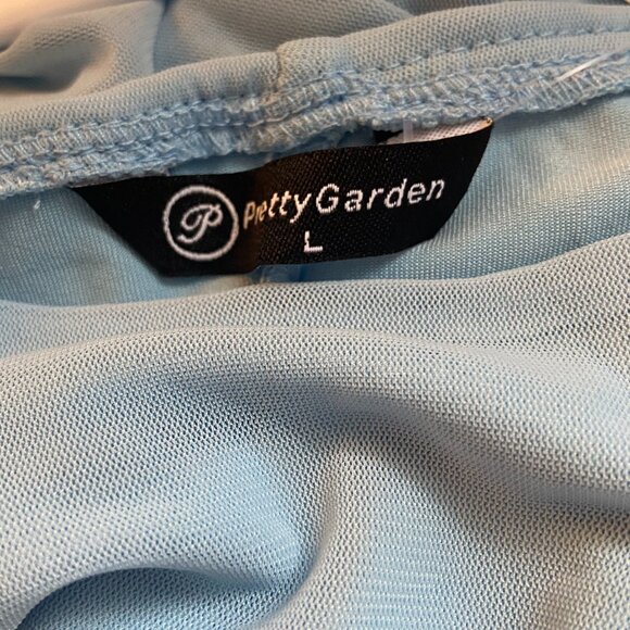 **PRETTYGARDEN** Sleeveless Bodycon Dress High Low Tight Fitted Dress Large NWT - Picture 5 of 6